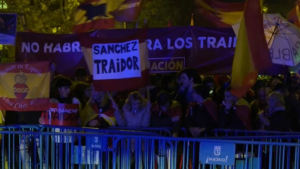 13 день проходят протесты против амнистии сепаратистов в Испании