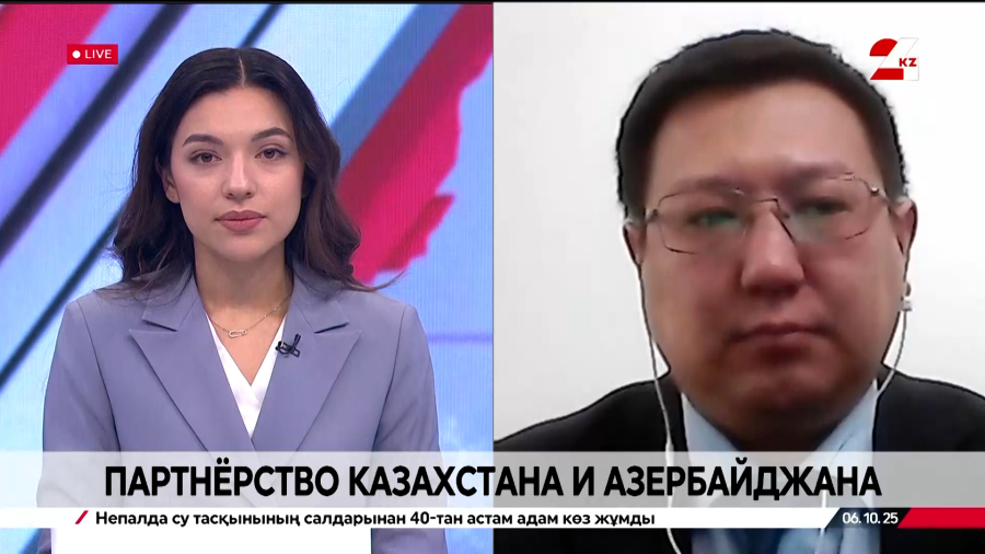 Партнёрство Казахстана и Азербайджана. Азамат Байгалиев