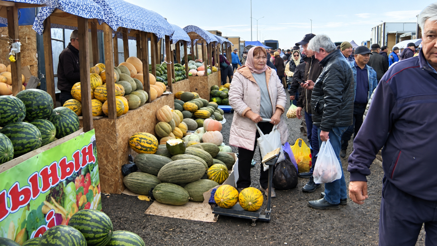 Более 13 тысяч тонн продукции продали на ярмарках «Дала дәмі»