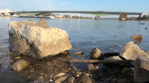 Рейн өзенінде су деңгейі күрт төмендеді