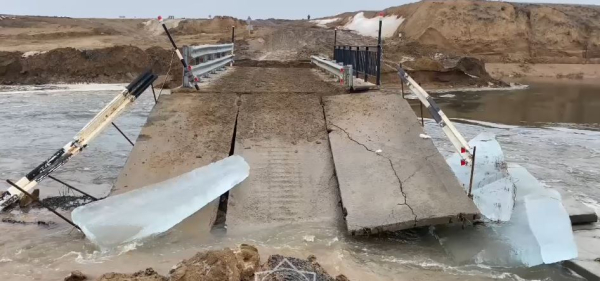 Обильное снеготаяние на реке Шидерти: ситуация под контролем МЧС