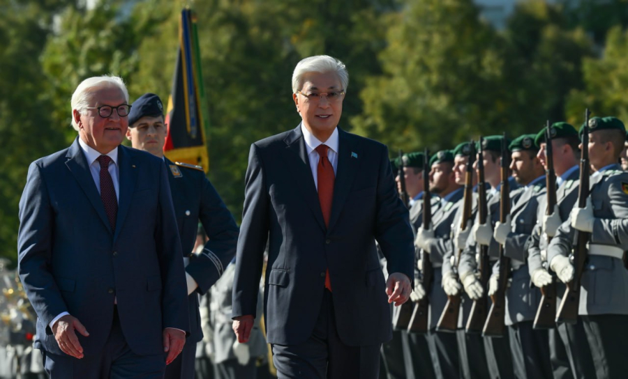 Германия Қорғаныс министрлігінде Қ. Тоқаевты қарсы алу рәсімі өтті
