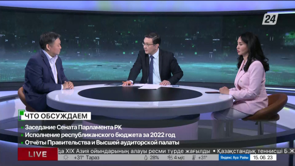 Отчёты Правительства и Высшей аудиторской палаты. Дневная смена |15.06.2023