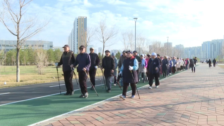 Астаналық қариялар салауатты өмір салтын ұстанып жүр
