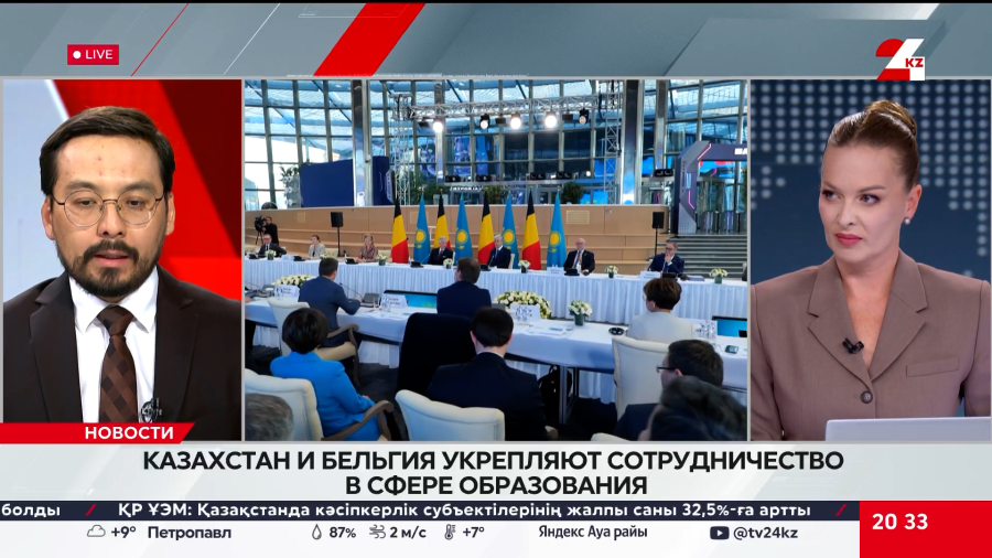 Казахстан – Бельгия: сотрудничество в сфере образования. Асет Даримбек