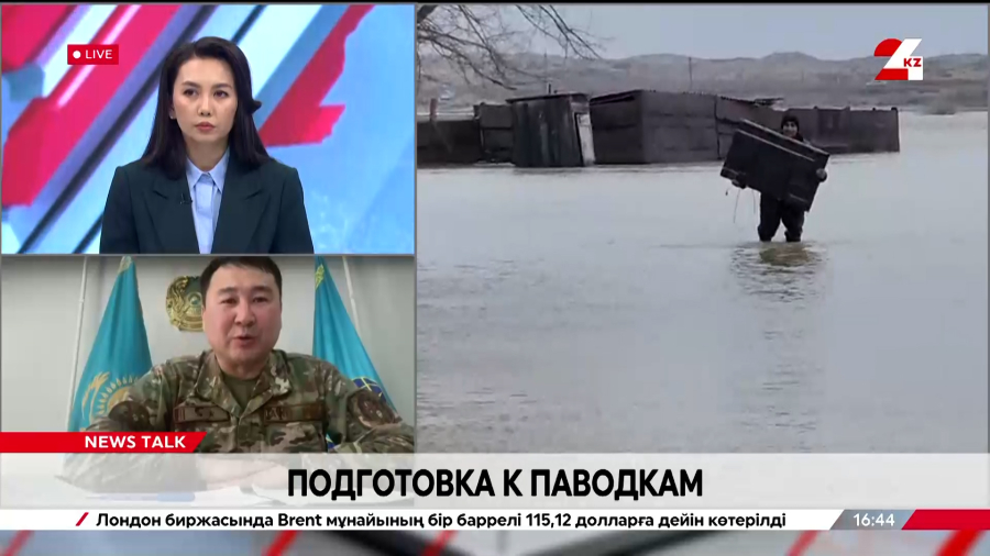 Подготовка к паводкам. Асхат Кущегулов