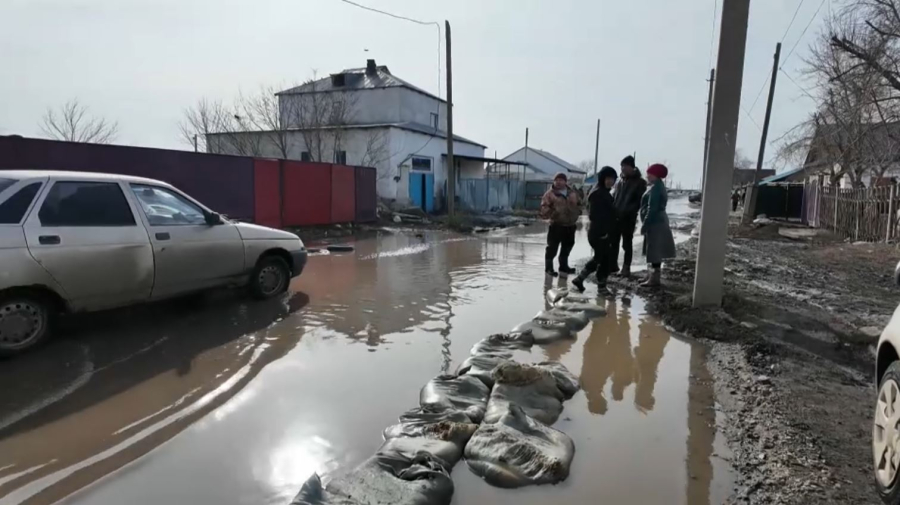 Активное таяние снега началось в южных районах Костанайской области
