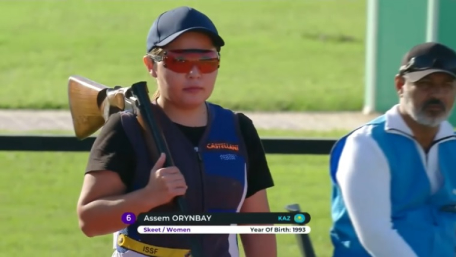 Казахстанка выиграла золото Кубка мира по стрельбе