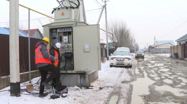 Алматы облысында электр қуаты берілді