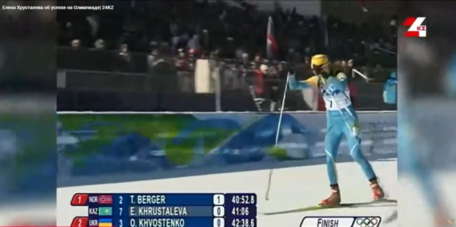 Елена Хрусталева об успехе на Олимпиаде