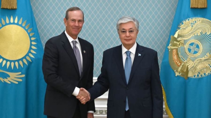 Президент Chevron корпорациясы директорлар кеңесінің төрағасын қабылдады