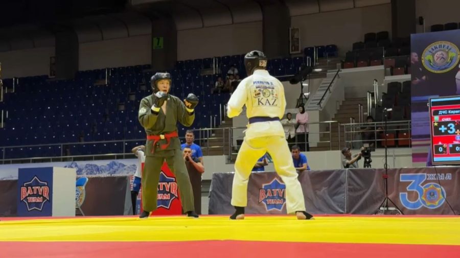 Турнир МЧС по рукопашному бою завершился в Алматы