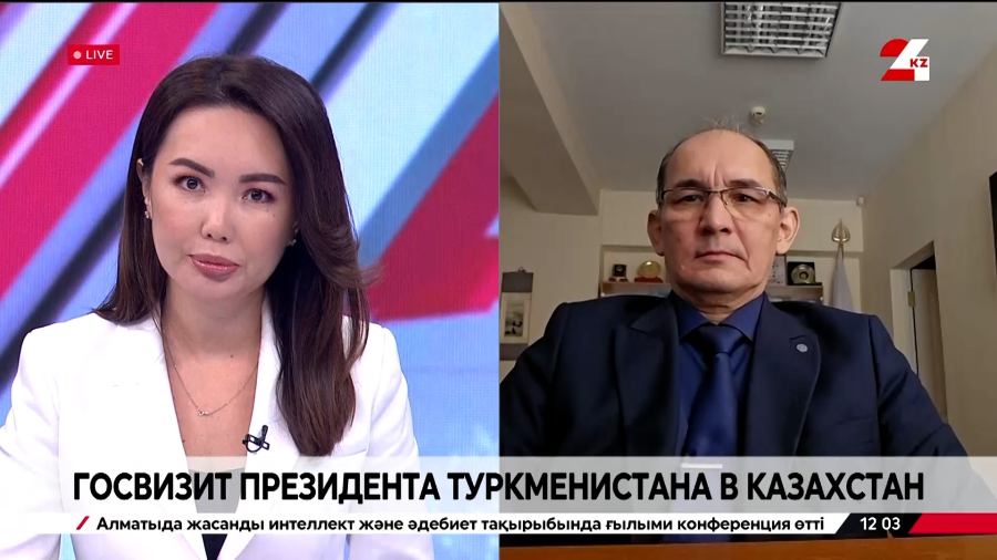 Госвизит Президента Туркменистана в Казахстан. Булат Ауелбаев