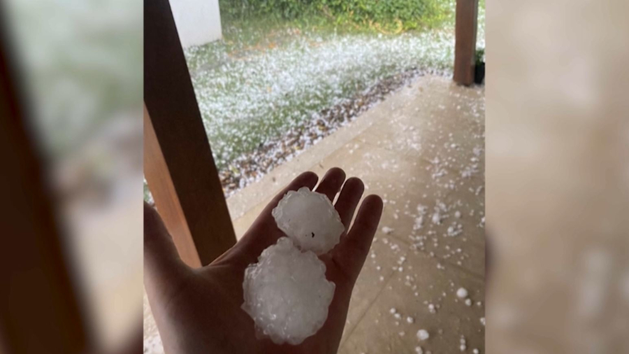 Бразилияда жауған бұршақтан 246 адам жарақат алды