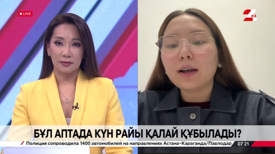 Бұл аптада күн райы қалай құбылады?