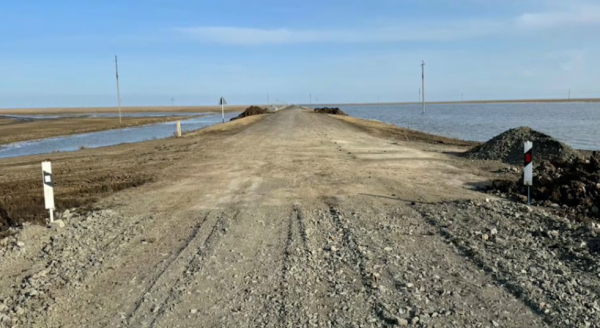 «ҚазАвтоЖол» су басқан жолдарды қалыпқа келтіріліп жатыр