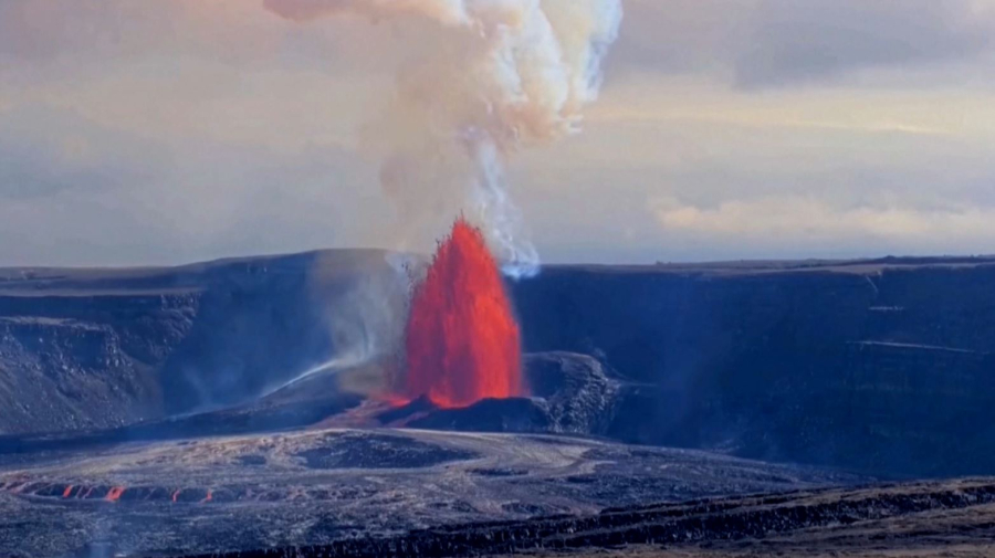 Извержение самого активного вулкана началось на Гавайях