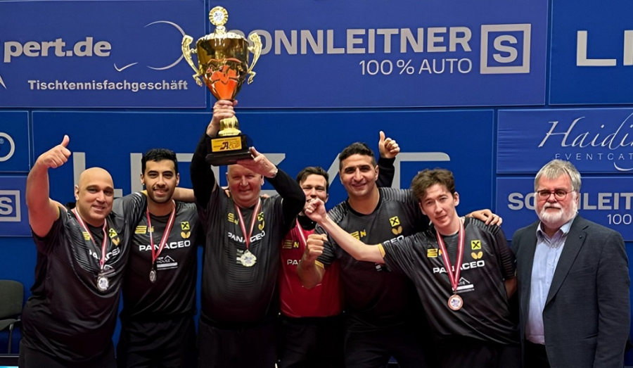 Казахстанцы завоевали медали Кубка Австрии по настольному теннису