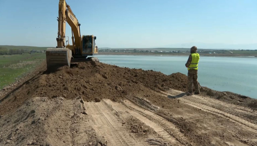 Шымкенттегі Ақжар су қоймасында жөндеу жұмыстары басталды