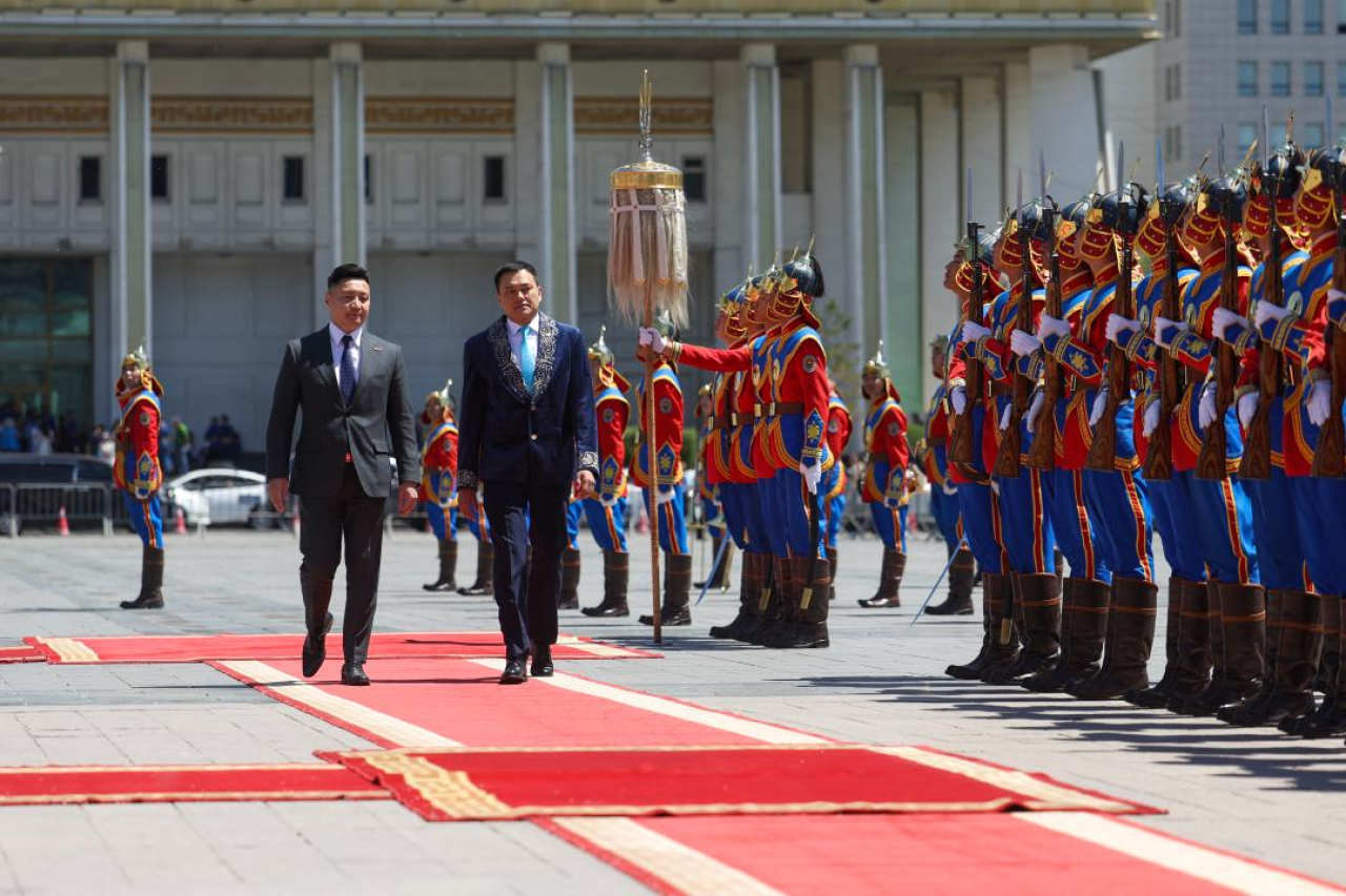 Қазақстан Елшісі Моңғолия президентіне сенім грамоталарын табыс етті