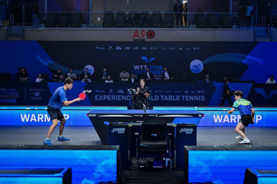 Үстел теннисі: Астанада WTT Star Contender турнирі басталды