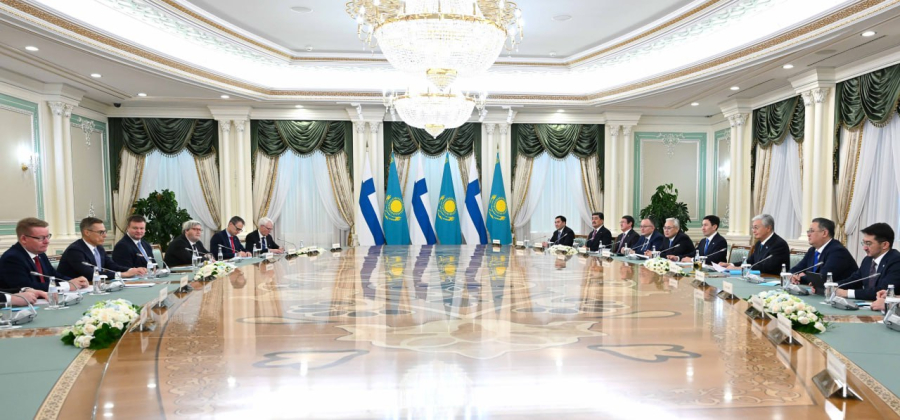 Президент: Финляндия Қазақстанның Еуропа Одағындағы басты сауда серіктесі