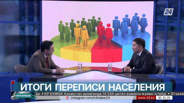 Итоги переписи населения. Максат Турлубаев