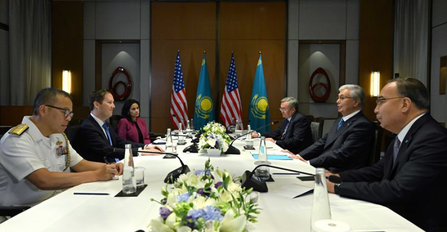 The Head of State Receives U.S. President’s Special Envoy for South and Central Asia Sergio Gor