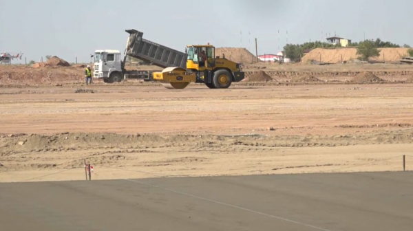 В аэропорту Балхаша приступили к капитальному ремонту