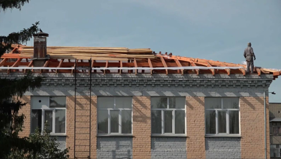 Жамбыл облысында мектепті күрделі жөндеу кезіндегі заң бұзушылық анықталды