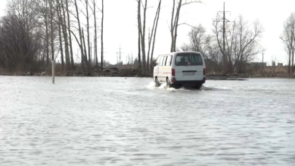 Четыре перелива на автодорогах зафиксировано в СКО