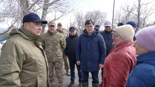 Паводковая обстановка в Буландынском районе остается стабильной