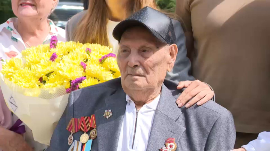 Соғыс ардагері Иван Бегунов 100 жасқа толды