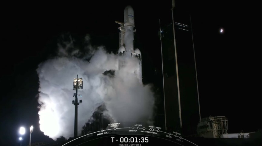 SpaceX перенесла запуск самого тяжёлого в мире спутника Jupiter 3