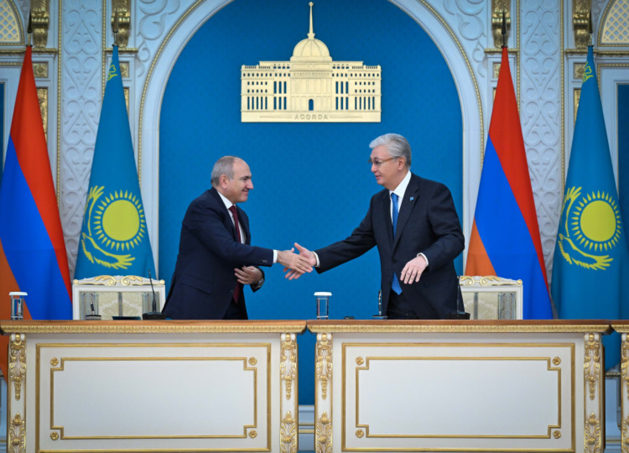 Қ. Тоқаев: Армениямен ынтымақтастықты одан әрі нығайтуға мүдделіміз