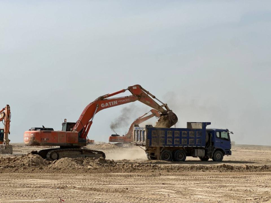 Кендірлі әуежайының құрылысы қалай жүріп жатыр?