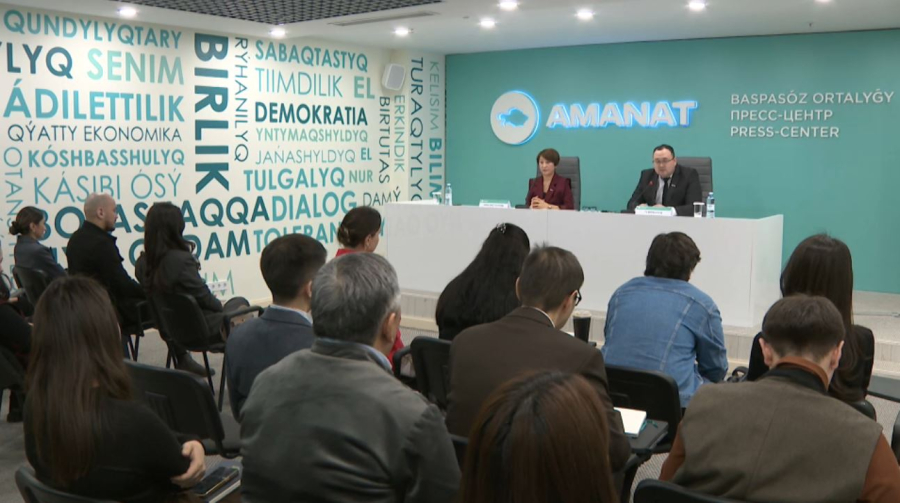 Наблюдатели от партии AMANAT о референдуме