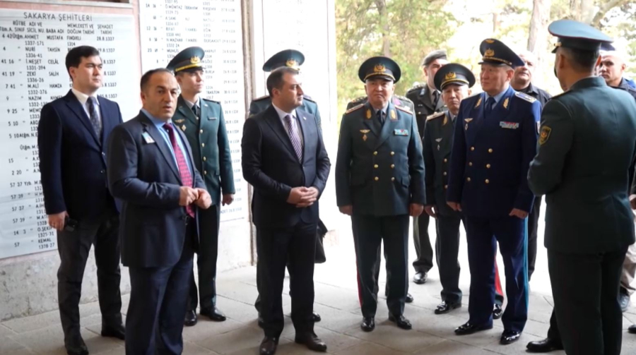 Анкарада қазақ офицеріне ескерткіш тақта орнатылды