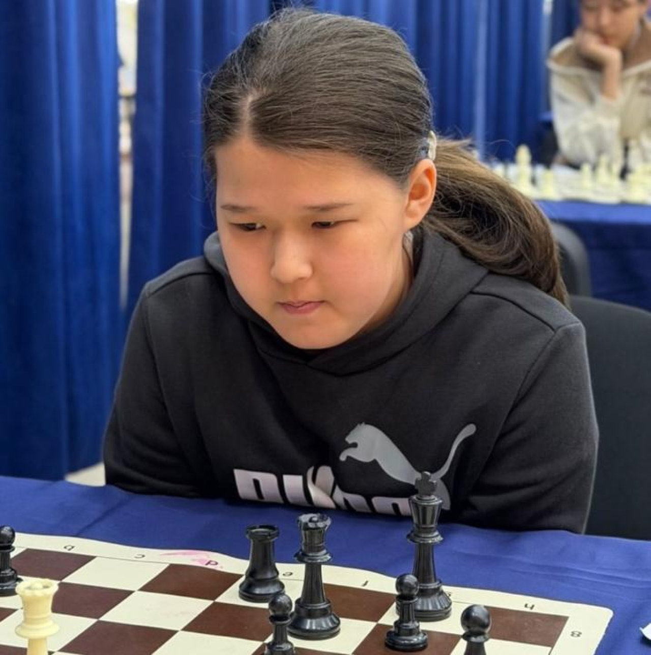 12-летняя казахстанка стала чемпионкой Центральной и Северной Азии по шахматам