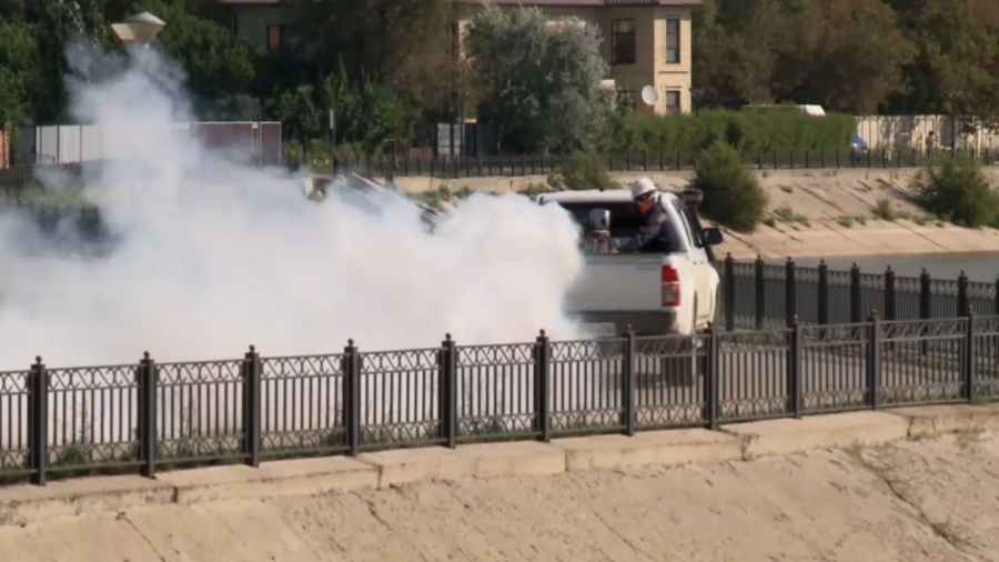 Атырауда маса улау жұмыстары жүріп жатыр