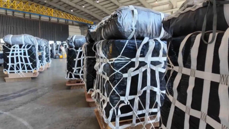 Газа секторына 15 тонна гуманитарлық жүк тасталды