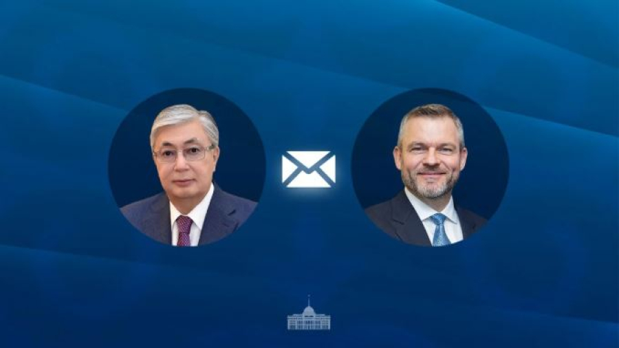 Президент Тоқаев Словакия басшысын Конституция күнімен құттықтады