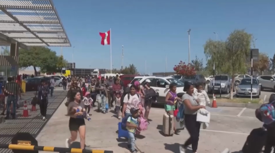 Чили депортирует нелегальных мигрантов