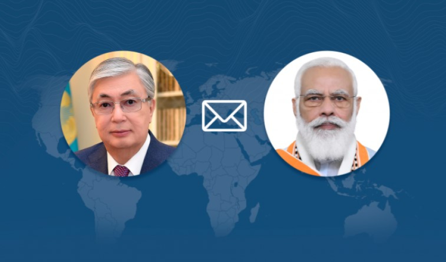 Президент Үндістан премьер-министріне құттықтау жеделхатын жолдады