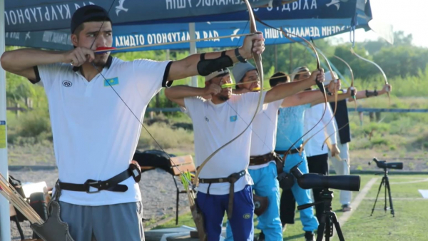 Казахстанские лучники готовятся к V Всемирным играм кочевников