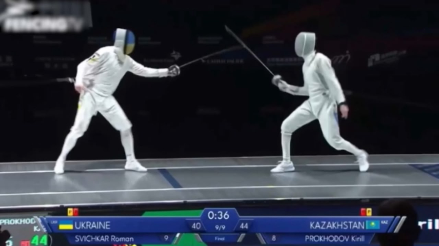 Kazakhstan Tops World Rankings in Men's Épée Fencing for First Time