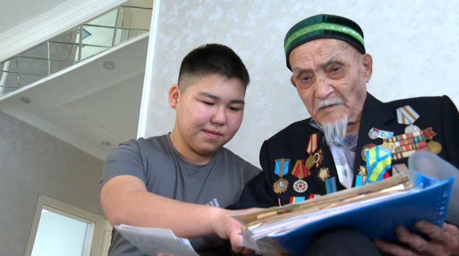 101 день рождения отметил ветеран войны из Кызылординской области