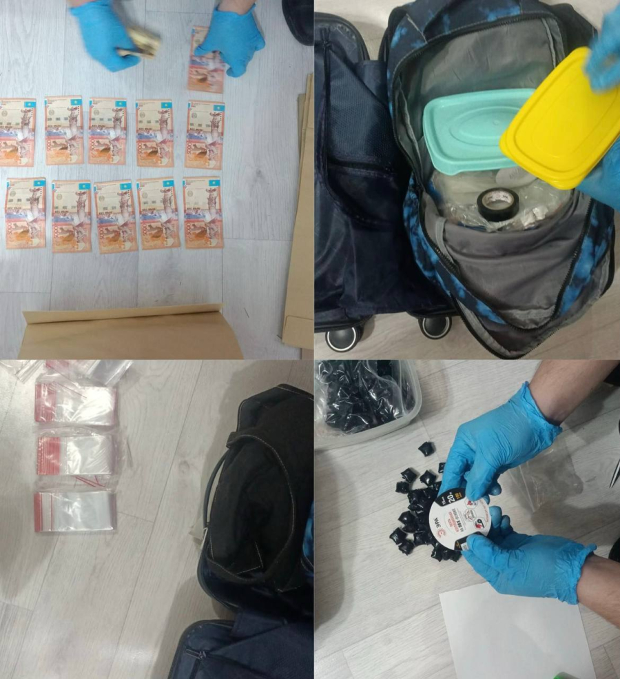 МВД пресекло поставку кокаина в Астану стоимостью 100 млн тенге