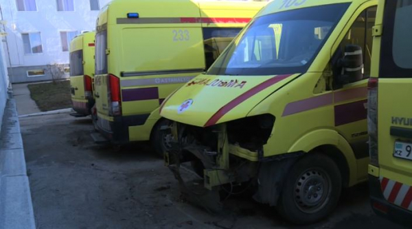 Половина автопарка службы скорой помощи в Казахстане изношена