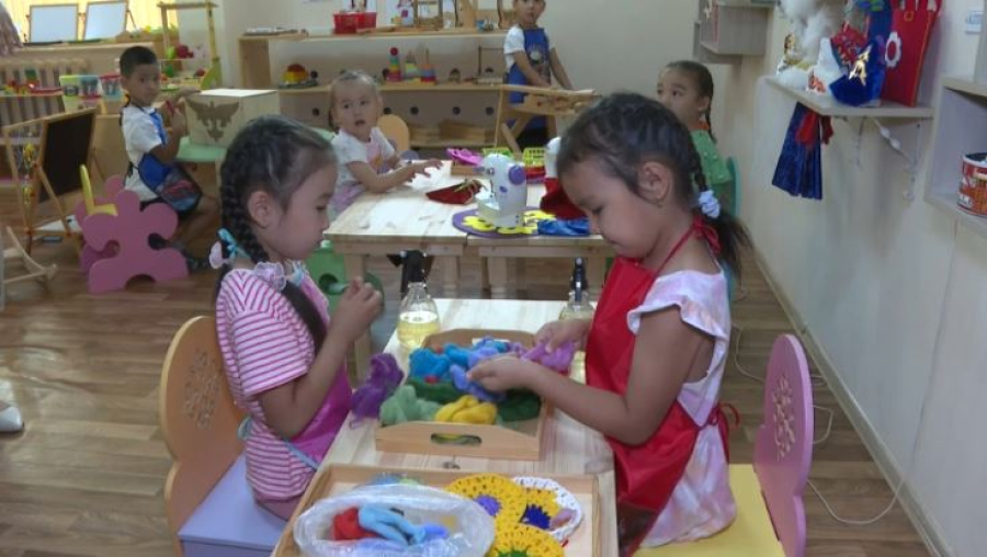 Ақтөбеде балалар балабақшадан бастап кәсіби бағдар алады